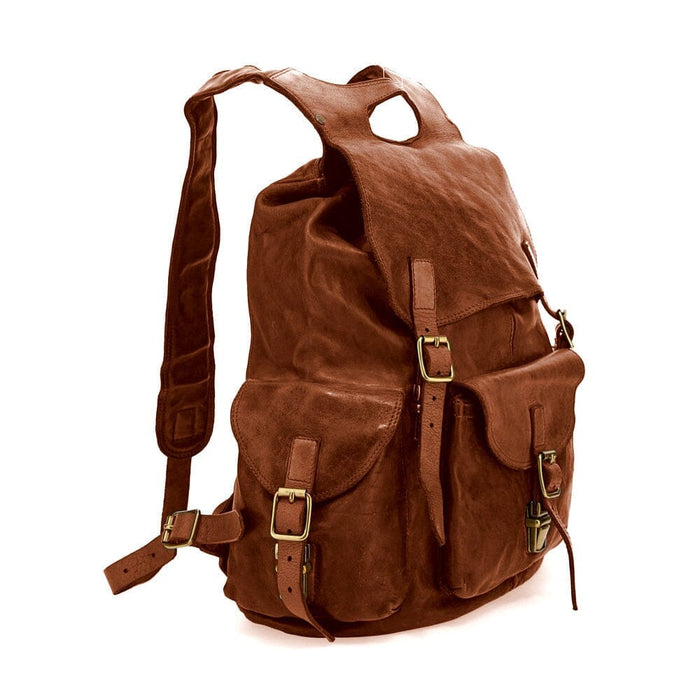 Campomaggi Alexander Leather Backpack Backpack Fendrihan Canada Cognac 