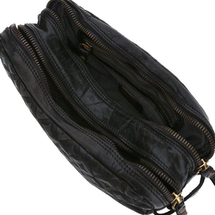 Campomaggi Aron Leather Toiletry Bag, Star Laser Print Toiletry Bag Campomaggi 