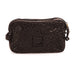 Campomaggi Aron Leather Toiletry Bag, Star Laser Print Toiletry Bag Campomaggi Dark Brown 