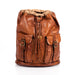 Campomaggi C1880 Leather Backpack, Cognac Leather Bag Campomaggi 