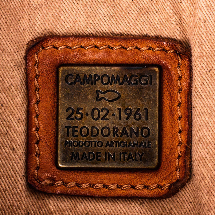 Campomaggi C1880 Leather Backpack, Cognac Leather Bag Campomaggi 