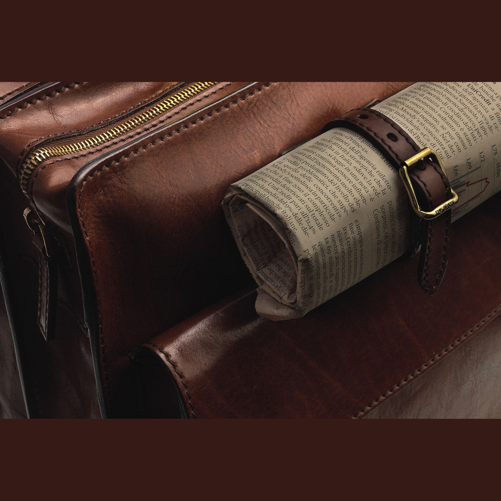 Campomaggi Leather Backpack with Front Zip Backpack Campomaggi 