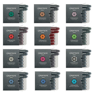 Caran d'Ache Chromatics Fountain Pen Ink Cartridges Ink Refill Caran d'Ache 