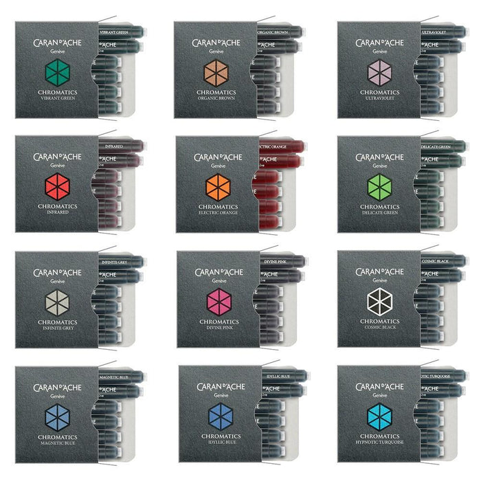 Caran d'Ache Chromatics Fountain Pen Ink Cartridges Ink Refill Caran d'Ache 