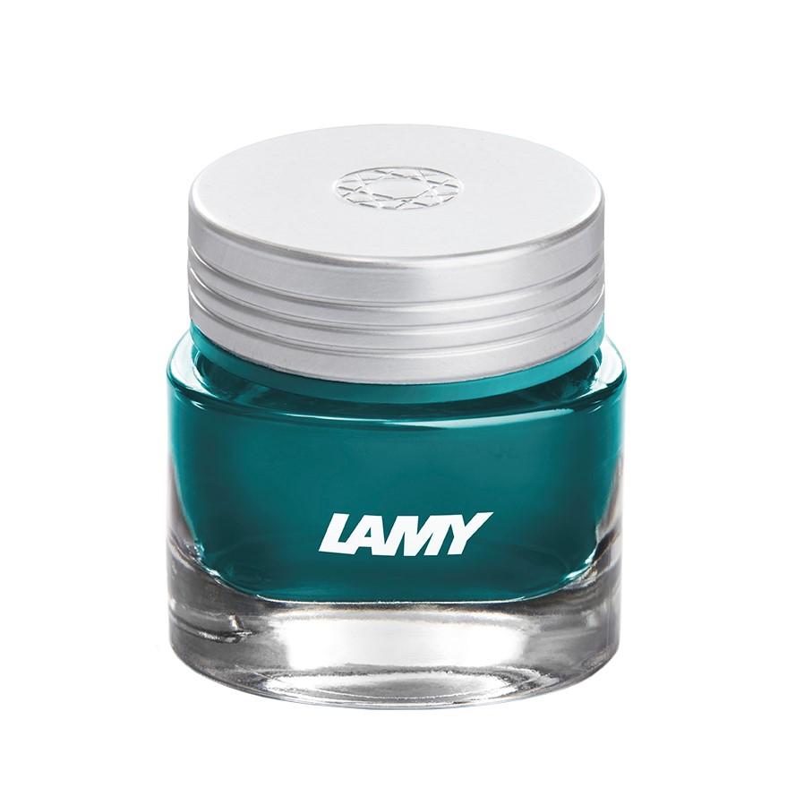 LAMY T53 Crystal Fountain Pen Ink Bottle Ink Refill LAMY Amazonite/Ocean Blue 