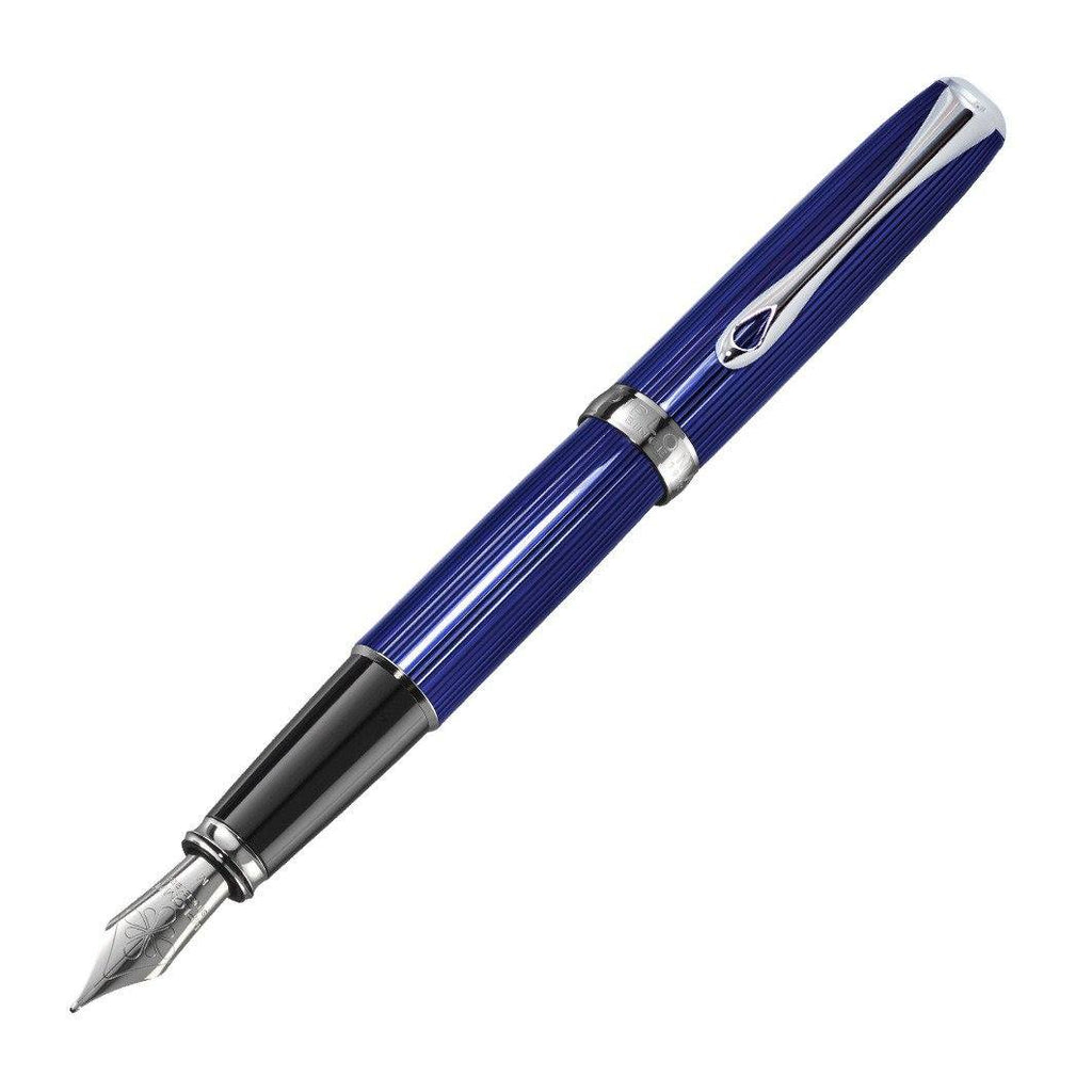 Diplomat Excellence A2 Fountain Pen, Skyline Blue Fountain Pen Diplomat 