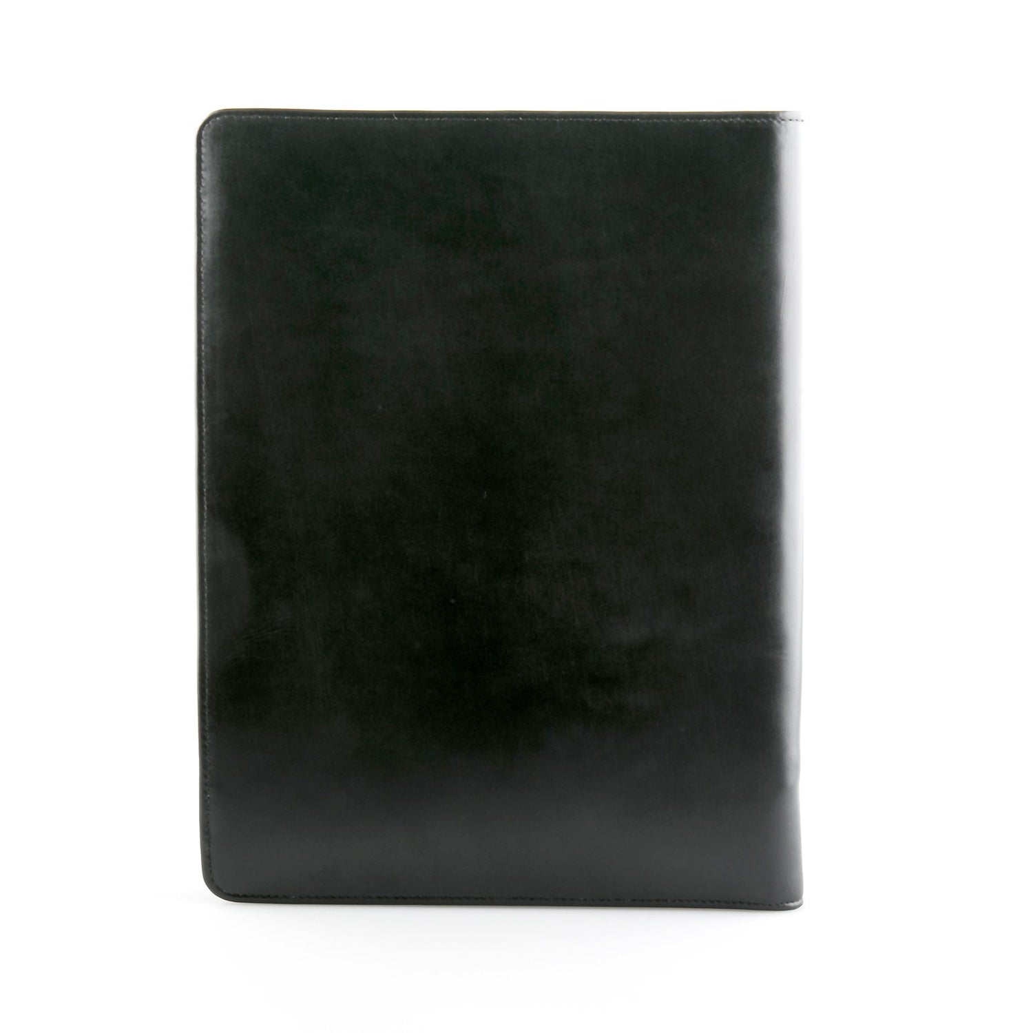 Daines & Hathaway A4 Conference Folder, Bridle Black Leather Conference Folder Daines & Hathaway 