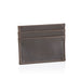 Daines & Hathaway Double Card Case, Brooklyn Gunsmoke Leather Wallet Daines & Hathaway 