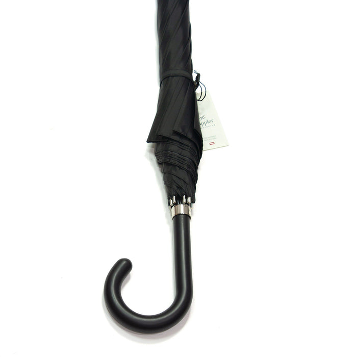 Doppler Orion Diplomat Gentlemen’s Umbrella, Stripes Umbrella Doppler Black 