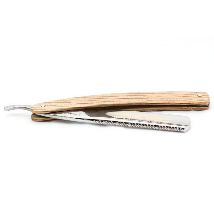 DOVO "Renaissance" Straight Razor 6/8", Spanish Oak Scales Straight Razor DOVO 