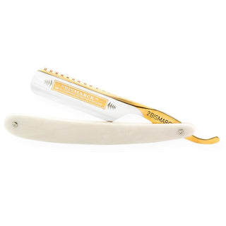DOVO "Bismarck" Straight Razor 6/8", Imitation Pearl Handle Straight Razor DOVO 