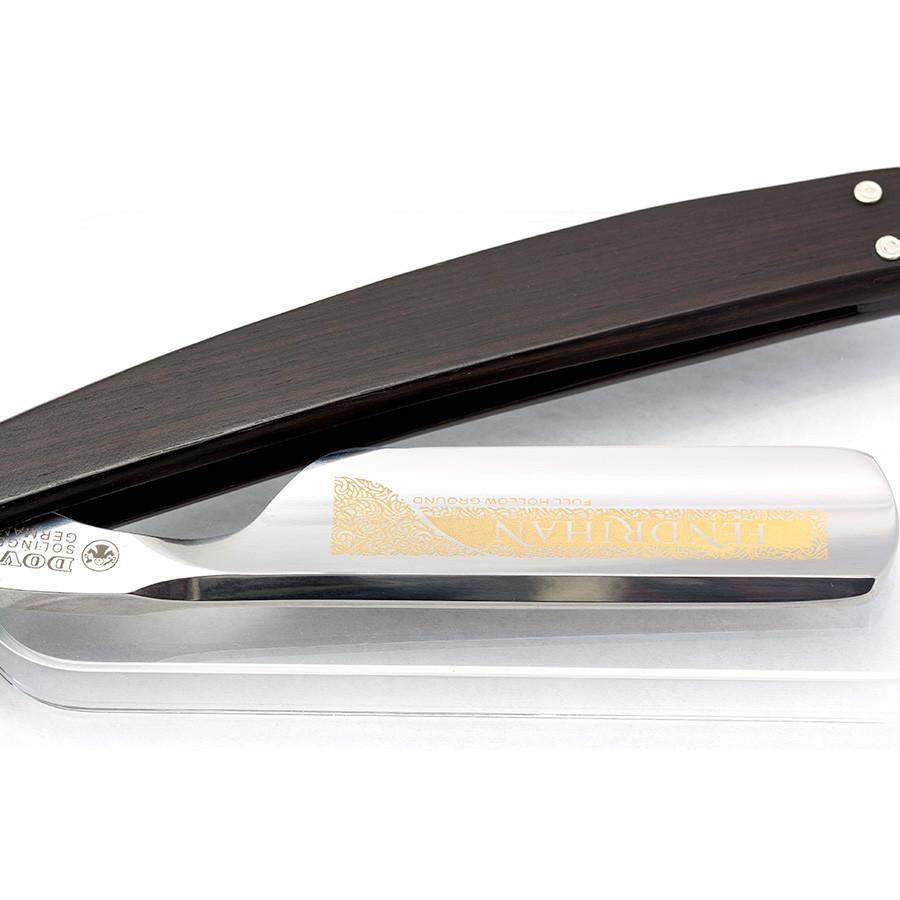 DOVO Acanthus Limited Edition "Fendrihan" Straight Razor 6/8", Grenadille Wood Handle Limited Editions Straight Razor DOVO 