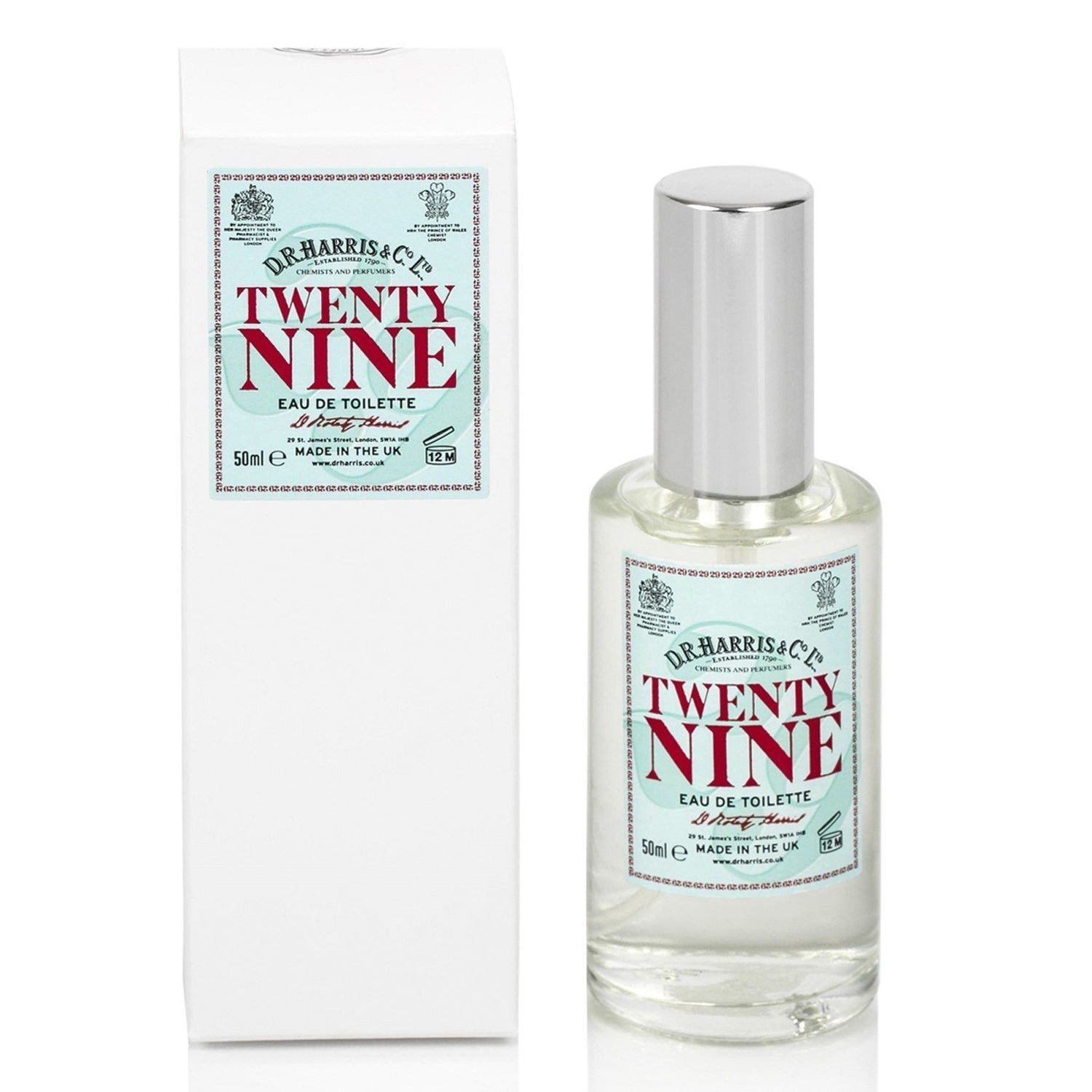 D.R. Harris Twenty Nine Eau de Toilette Men's Fragrance D.R. Harris & Co 