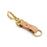 Diarge Brass and Leather Bottle Keyring Keyring Diarge Natural 