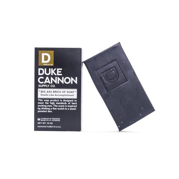 Duke Cannon Supply Co. Big Ass Brick of Soap, Accomplishment (Black Bar) Body Soap Duke Cannon Supply Co 