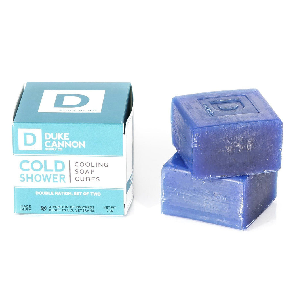 Duke Cannon Supply Co. Cold Shower Cooling Soap Cubes Body Soap Duke Cannon Supply Co 