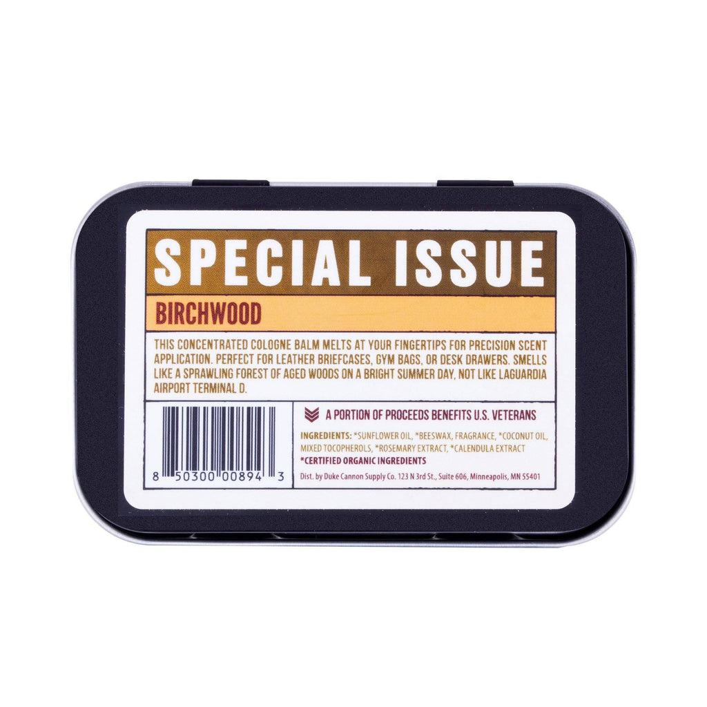 Duke Cannon Solid Cologne, Special Issue Fragrance for Men Duke Cannon Supply Co 