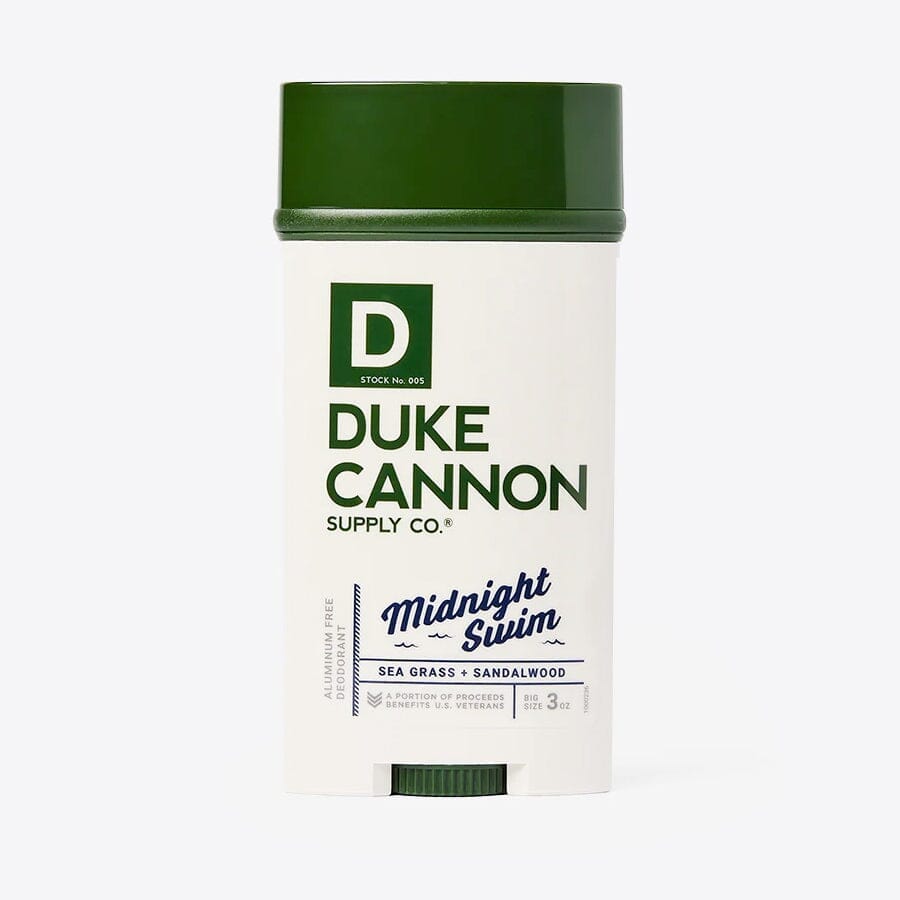 Duke Cannon Aluminum-Free Deodorant Deodorant Stick Duke Cannon Supply Co Midnight Swim 