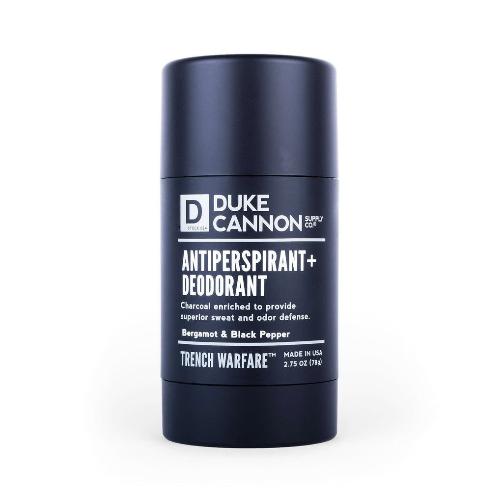 Duke Cannon Trench Warfare Antiperspirant + Deodorant Deodorant Duke Cannon Supply Co Bergamot & Black Pepper 
