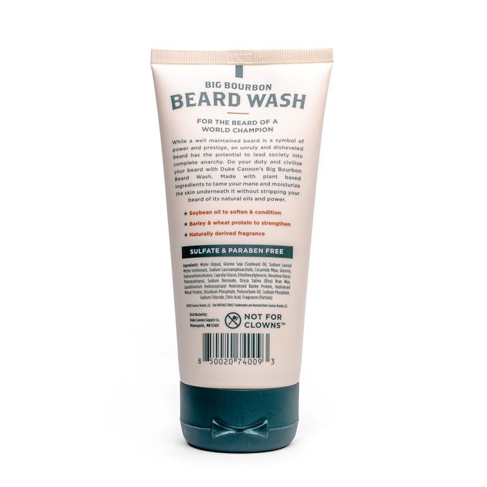 Duke Cannon Big Bourbon Beard Wash Beard Wash Duke Cannon Supply Co 