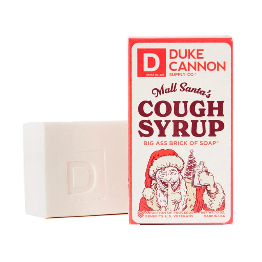 Duke Cannon Supply Co. Big Ass Brick of Soap, Mall Santa's Cough Syrup Body Soap Duke Cannon Supply Co 