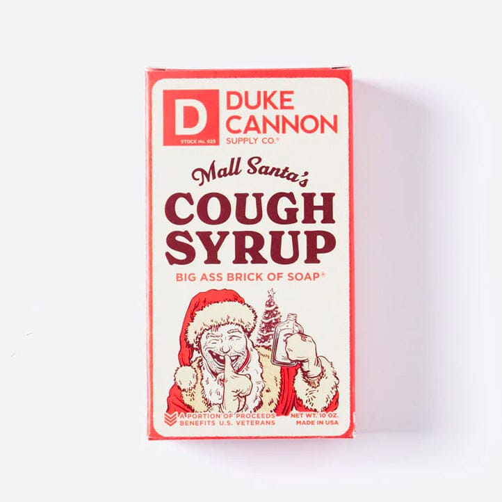 Duke Cannon Supply Co. Big Ass Brick of Soap, Mall Santa's Cough Syrup Body Soap Duke Cannon Supply Co 
