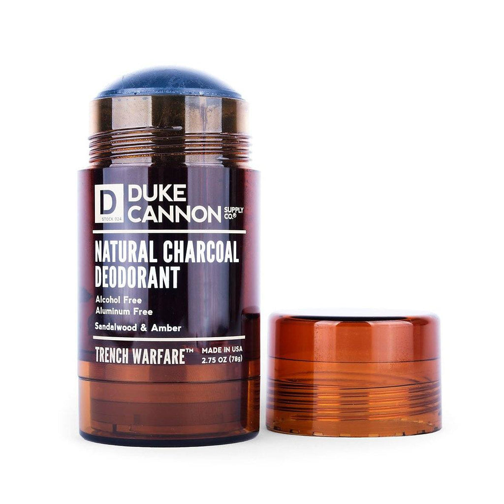 Duke Cannon Trench Warfare Natural Charcoal Deodorant Deodorant Duke Cannon Supply Co Sandalwood & Amber 
