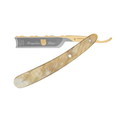 DOVO “Bergischer Löwe” Spanish Point Straight Razor 5/8”, Horn Scales Straight Razor DOVO 