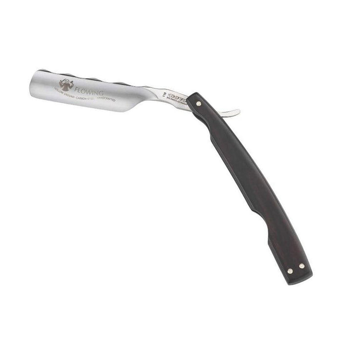 DOVO "Flowing" Straight Razor 6/8", Ebony Handle Straight Razor DOVO 