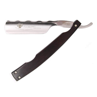 DOVO "Flowing" Straight Razor 6/8", Ebony Handle Straight Razor DOVO 