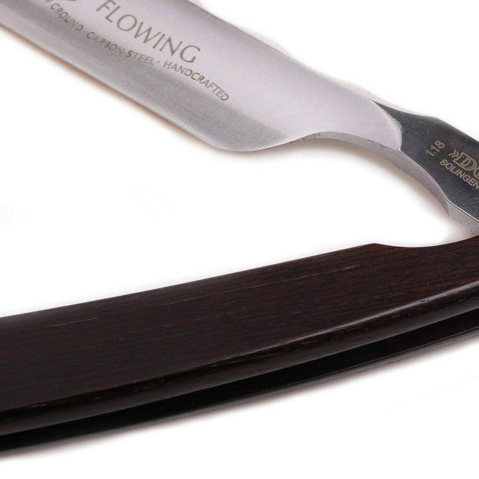 DOVO "Flowing" Straight Razor 6/8", Ebony Handle Straight Razor DOVO 