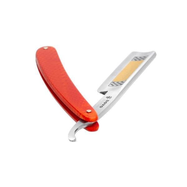 DOVO "THESIS RED" Straight Razor 6/8", Acrylic Handle Straight Razor DOVO 