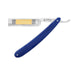 DOVO "THESIS BLUE" Straight Razor 6/8", Acrylic Handle. Straight Razor DOVO 
