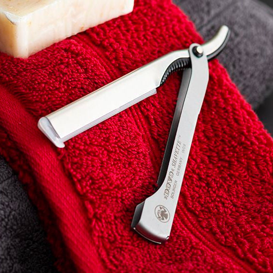 DOVO Stainless Steel Shavette Straight Razor DOVO 