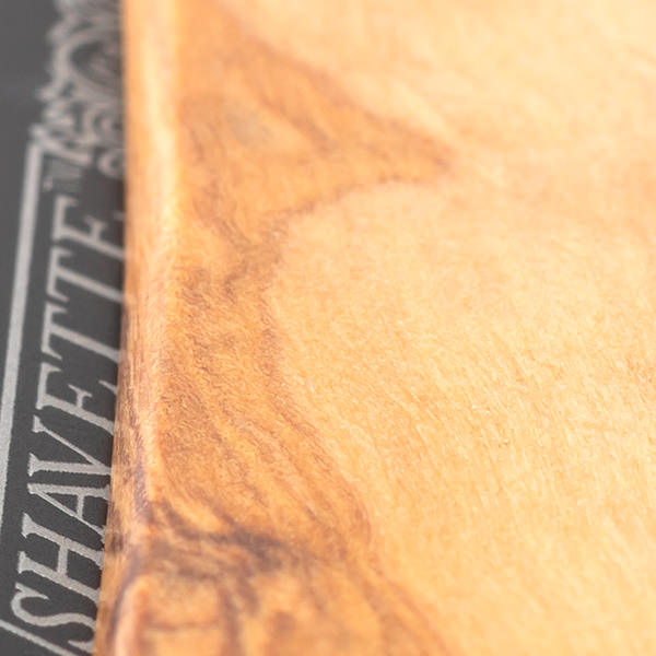 DOVO Stainless Steel Shavette, Olivewood Handle Straight Razor DOVO 