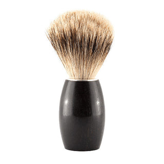 DOVO Fine Badger Shaving Brush, Ebony Handle Shaving Brushes DOVO 