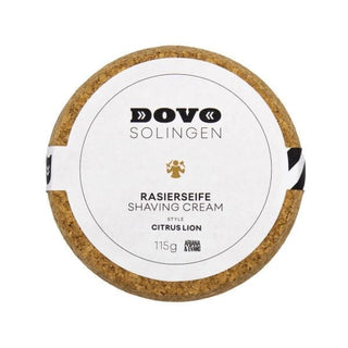 DOVO Citrus Lion Shaving Soap with Stone Bowl Shaving Soap DOVO 