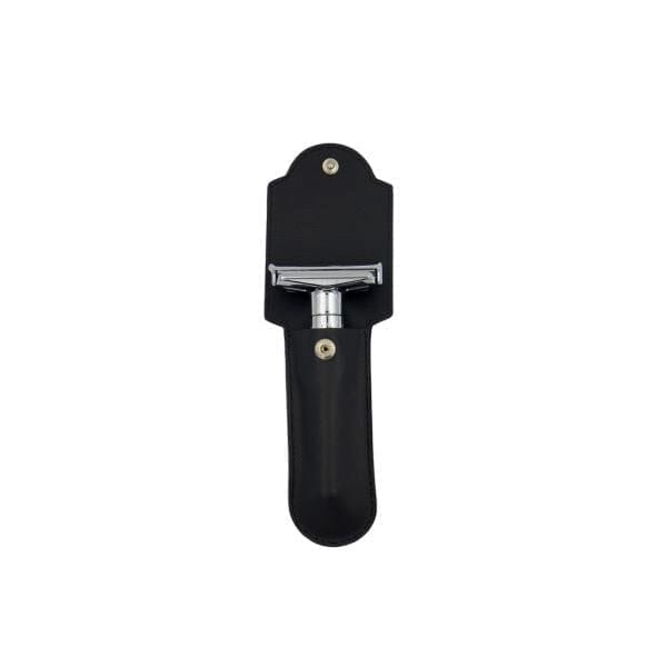 DOVO Leather Safety Razor Leather Sheath Razor Case DOVO 