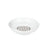 Decor Walther Porcelain Soap Dish with Stainless Steel Insert, White Soap Dish Decor Walther 