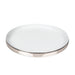 Decor Walther Porcelain White Multipurpose Tray, Gold or Platinum Multipurpose Tray Decor Walther Platinum 