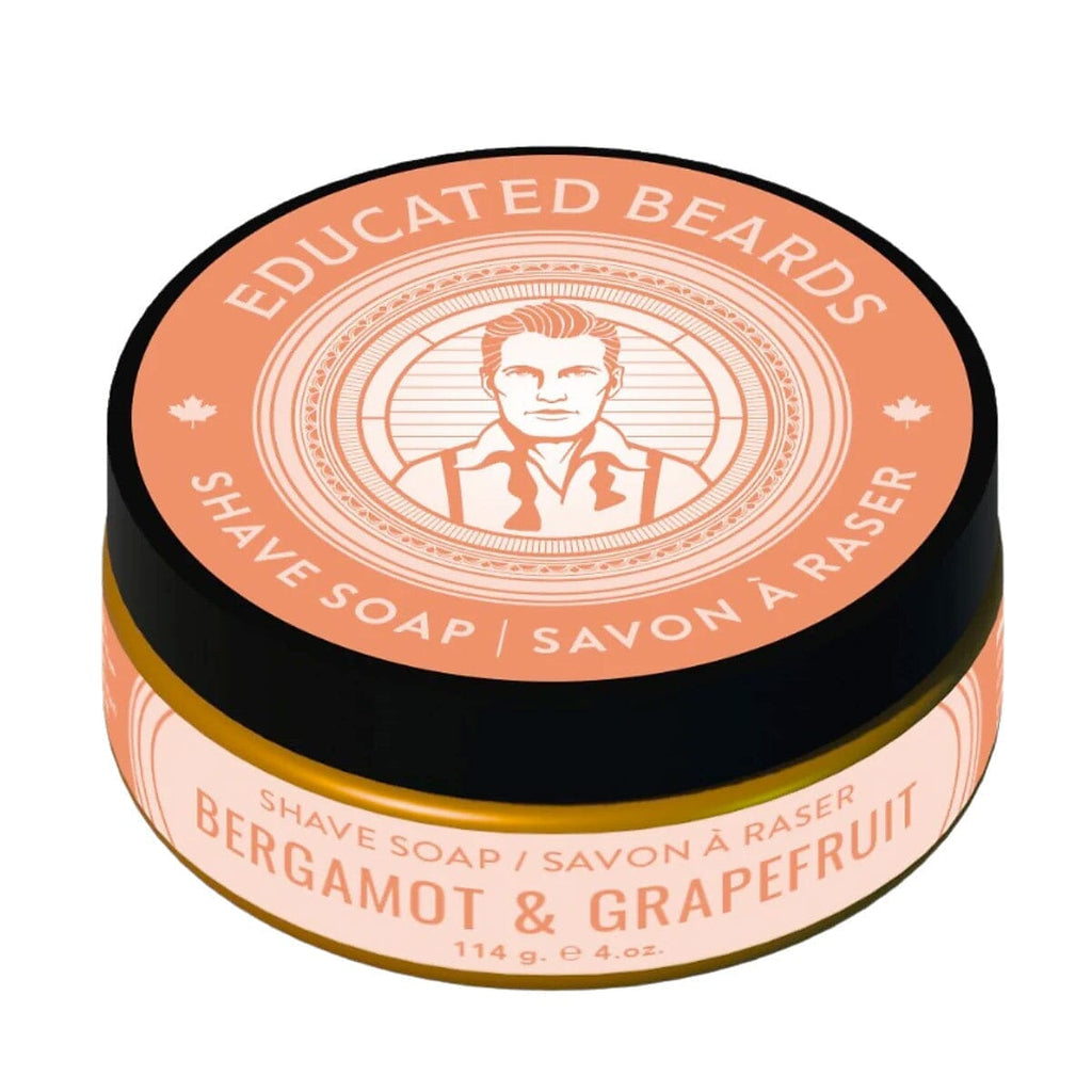 Educated Beards Shave Soap Shaving Soap Educated Beards Bergamot & Grapefruit 