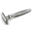 Edwin Jagger Bulbous Classic Double-Edge Razor, Lined Chrome Handle Double Edge Safety Razor Edwin Jagger 