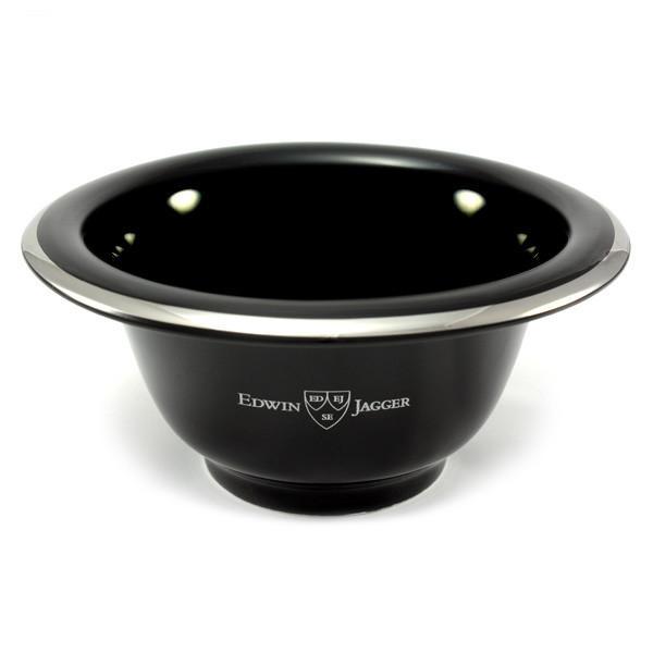 Edwin Jagger Porcelain Shaving Bowl Shaving Bowl Edwin Jagger Black 