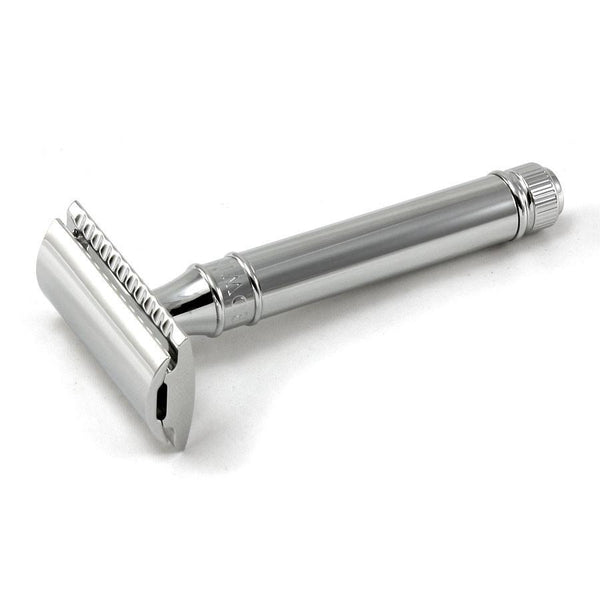 Edwin Jagger DE89 Classic Double-Edge Safety Razor, Chrome Plating