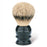 Edwin Jagger Silvertip Handmade English Shaving Brush and Stand in Ebony, Large Badger Bristles Shaving Brush Edwin Jagger 