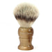 Edwin Jagger Synthetic Silvertip Fibre Handmade English Shaving Brush in Imitation Light Horn, Large Synthetic Bristles Shaving Brush Edwin Jagger 