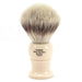 Edwin Jagger Synthetic Silvertip Fibre Handmade English Shaving Brush in Ivory, Large Synthetic Bristles Shaving Brush Edwin Jagger 