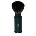 Edwin Jagger Black Synthetic Fiber Travel Shaving Brush in Black Metal Case Synthetic Bristles Shaving Brush Edwin Jagger 