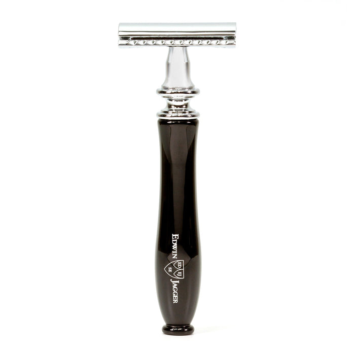 Edwin Jagger Chatsworth Classic Double-Edge Razor in Ebony Double Edge Safety Razor Edwin Jagger 