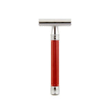 Edwin Jagger 3ONE6 Stainless Steel Double Edge Safety Razor Double Edge Safety Razor Edwin Jagger Anodized Red 